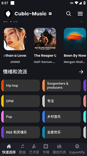 CubicMusic安卓纯净无广告版 CubicMusic安卓纯净无广告版